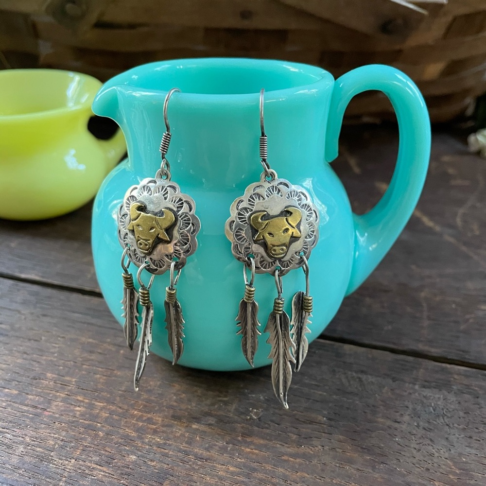 VINTAGE Taxco Sterling Earrings